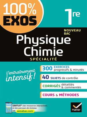 cover image of Physique-Chimie 1re générale (spécialité)